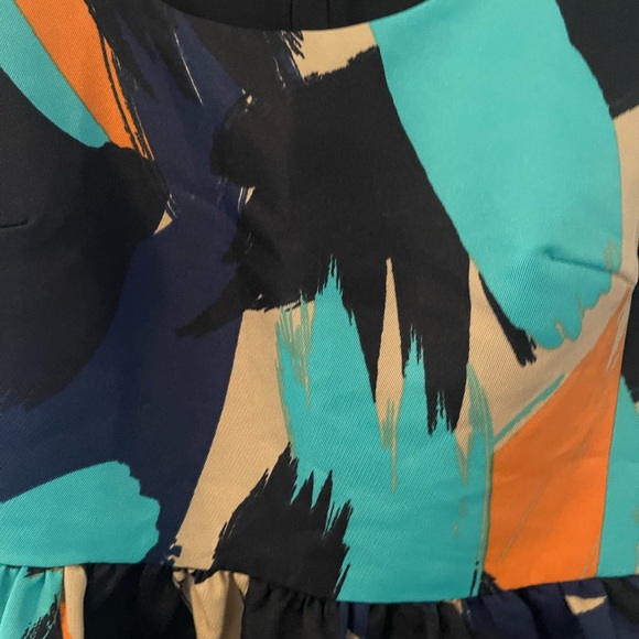 Anthropologie / Moulinette Soeurs / Multicolor Brushstroke Mini Dress - Picture 11 of 16